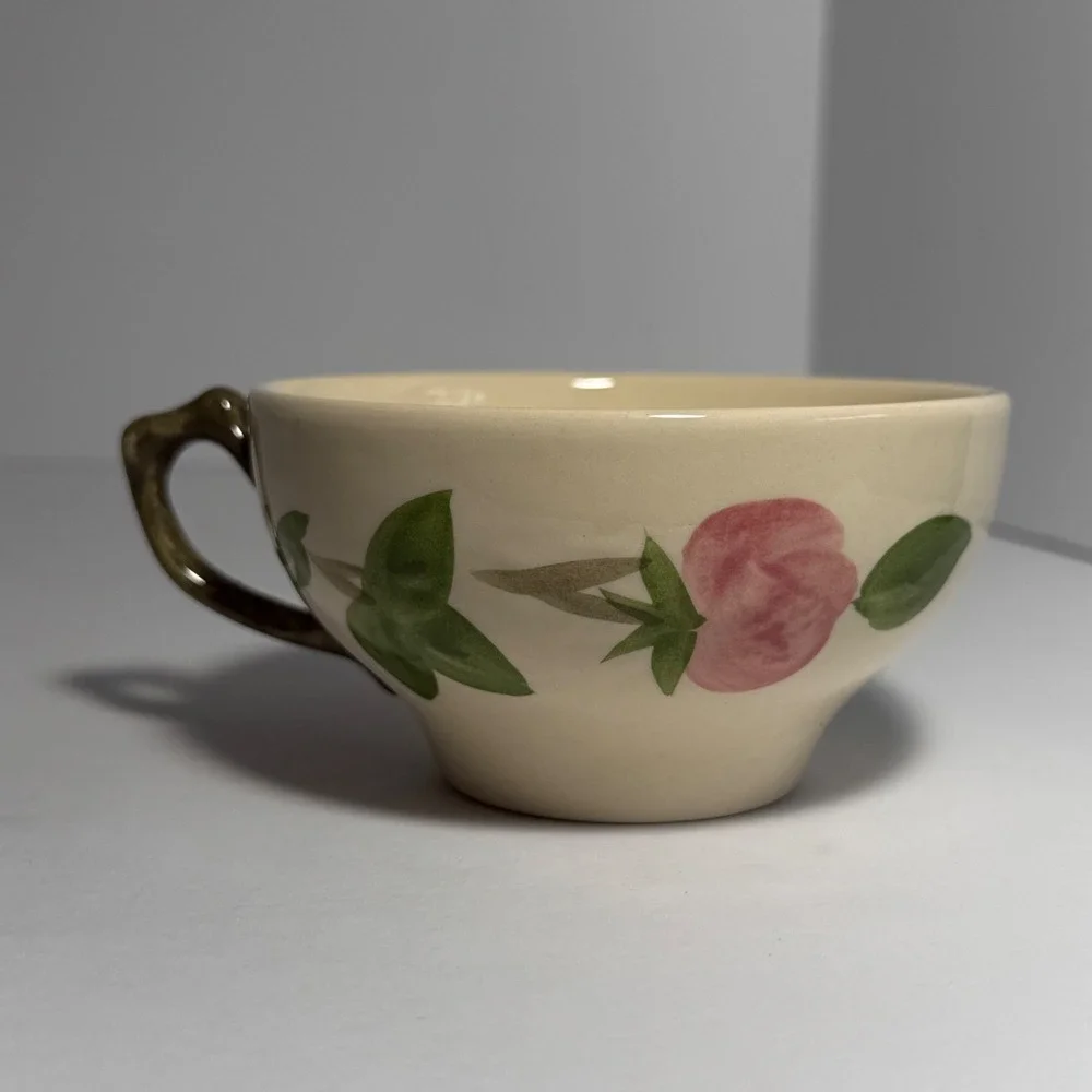 Franciscan Desert Rose Tea Cups and Saucers Set of 4 Johnson Brothers England